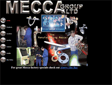 Tablet Screenshot of mecca.co.nz